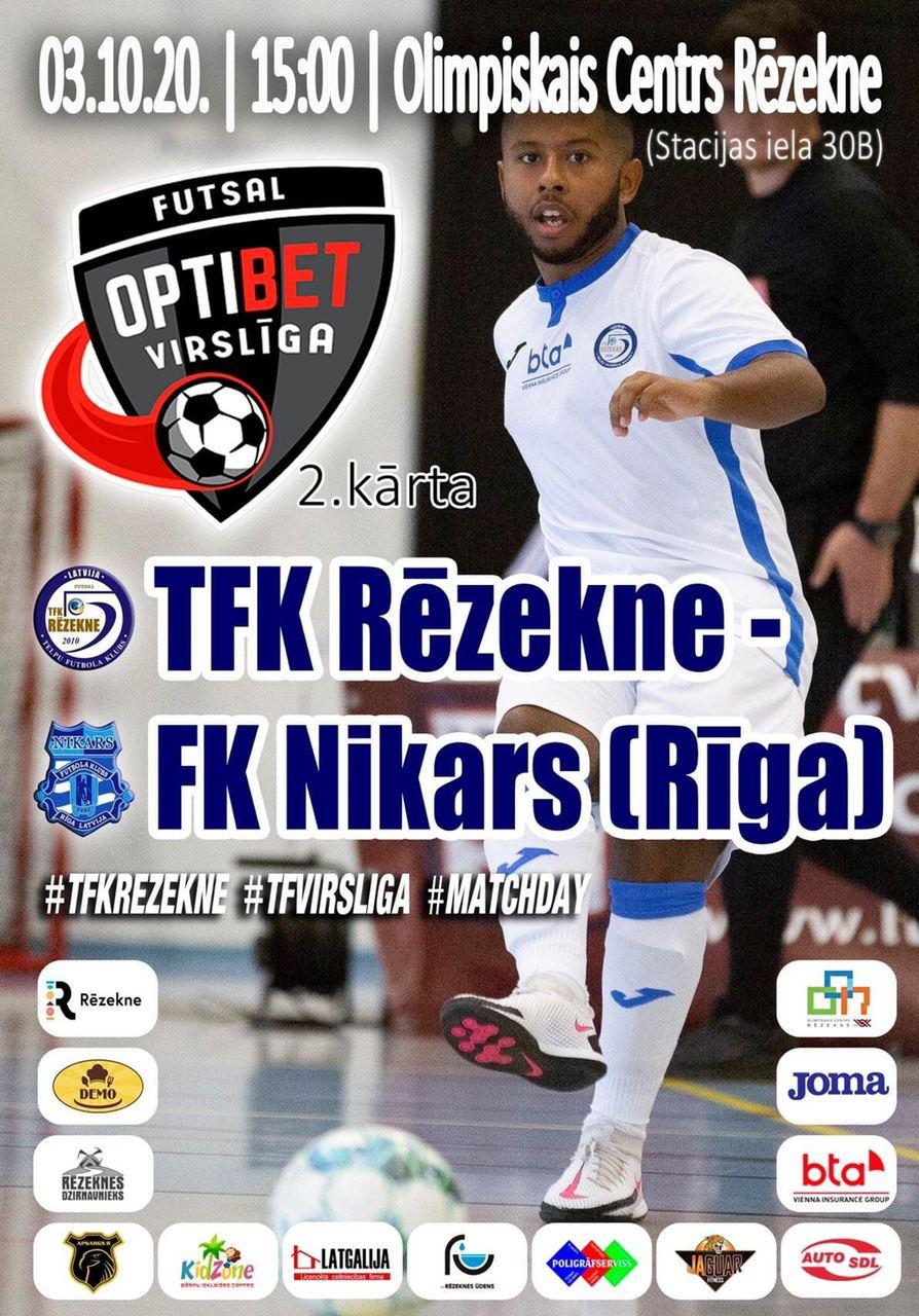 TFK Rēzekne vs FK Nikars (Rīga)